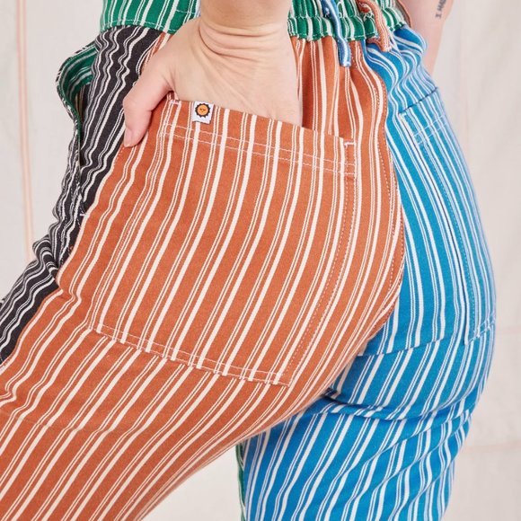 4-Color Multi Stripe Work Pants xs - Picture 3 of 7